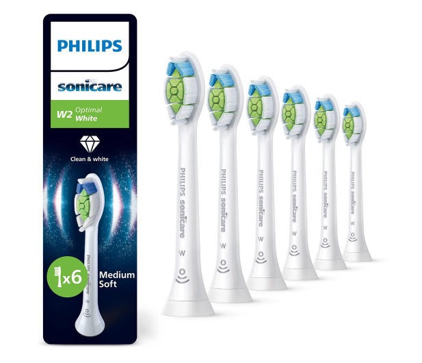 Philips Sonicare Końcówki do szczoteczki HX6066/87 6szt. - 1502495 - zdjęcie